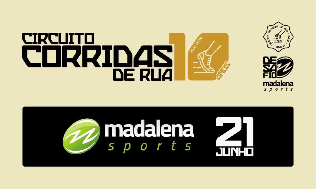 Circuito Corridas de Rua de Bagé 2026 - Ano 10 - Etapa Madalena Sports