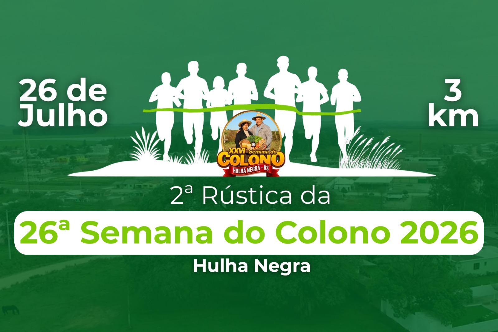 Rústica do Dia do Colono - Hulha Negra